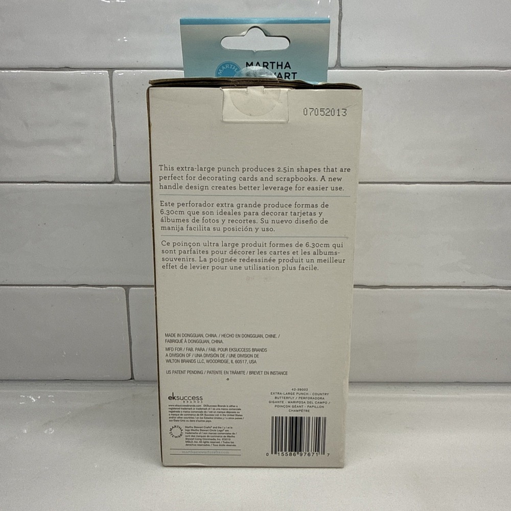 RARE Martha Stewart Country Butterfly Extra Large Paper Punch Mariposa Craft - Picture 4 of 10